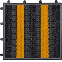 Treadloc 25 Modular Matting MW Maxim Anthracite & MW Maxim Yellow Entrance Systems