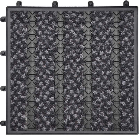 Treadloc 25 Modular Matting Premier Charcoal Entrance Systems - DCTUK