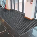 Treadsure 205 Modular Matting MW Maxim Anthracite and MW Maxim Yellow Entrance Systems - DCTUK